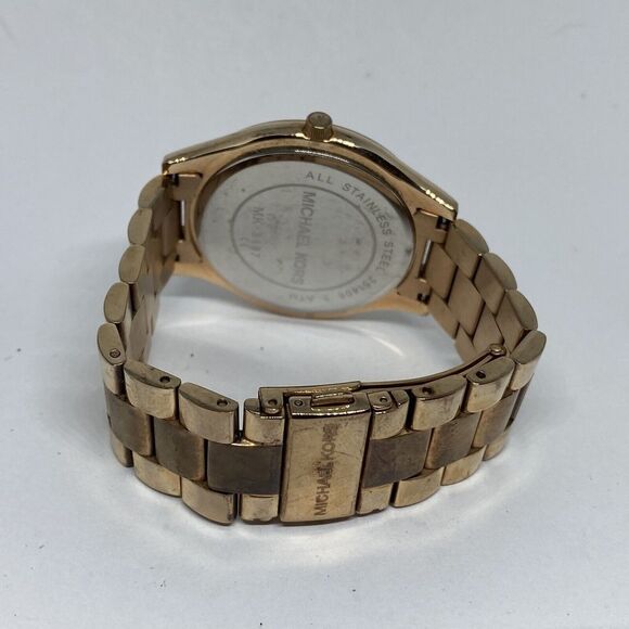 Michael Kors Runway MK3197 Womens Stainless Steel Analog Dial Quartz Watch UC598 - Picture 10 of 12